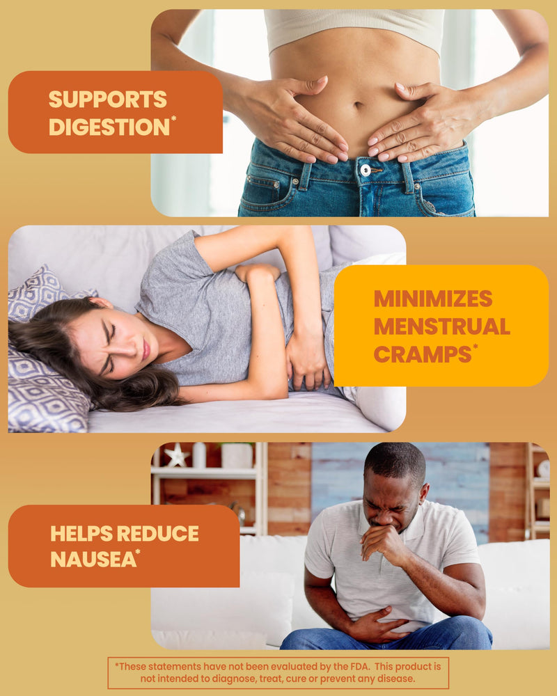 [Australia] - Ease Supplement - Ginger Flavor, 30 Count - Dissolving Strips with Ginger Root Help Support Nausea Relief, Morning and Motion Sickness, and Digestion - Made in The USA, Sugar and Gluten-Free 