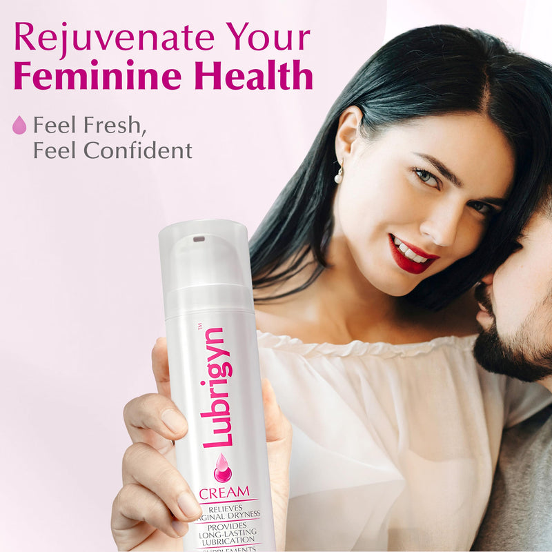 [Australia] - Cream for Feminine Care, Fusion of Natural Oil-Based Moisturizing Intimate Lubricant with Hyaluronic Acid and Fitoextract Bioactive for Easing Dryness and Enhancing Comfort, 1.7 fl oz 