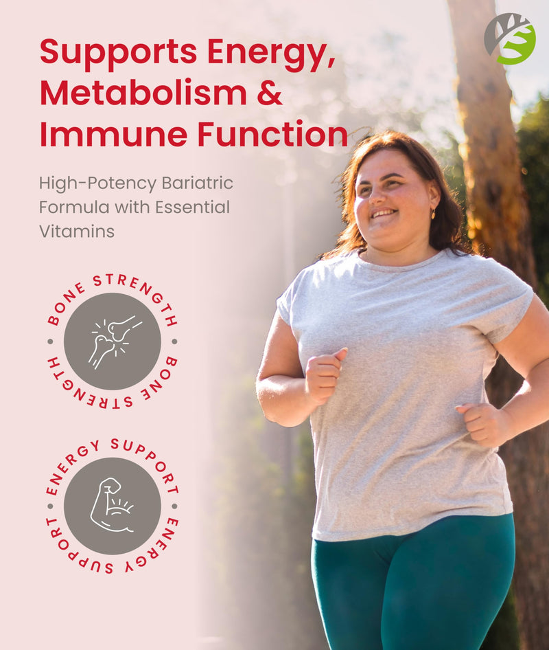 BariSlim Bariatric Multivitamin Gummies - Specially Formulated Gummy Vitamin for Patients After Weight Loss Surgery - Easy to Digest & Great Tasting Fruit Flavors | Pack of 3 | 90 Fruit Chews