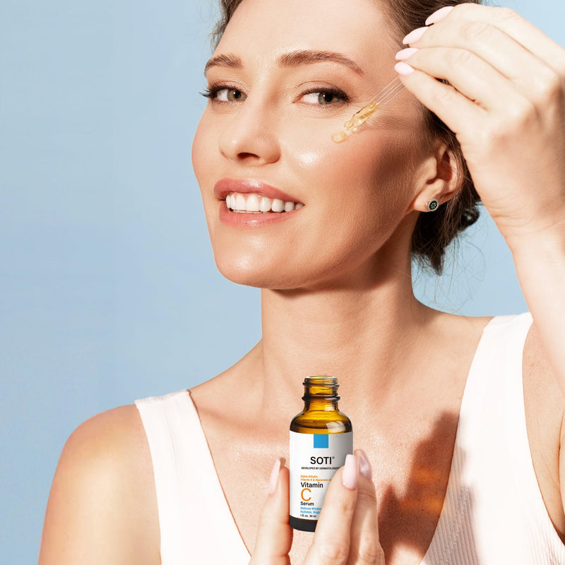 Vitamin C Face Serum with Hyaluronic Acid, Alpha Arbutin and Vitamin E, Anti Aging for Dark Spots, Wrinkles & Acne, Brightens Skin Tone, Restores Radiance, 1 fl.oz. 30ml VitaminC1 1 Fl Oz (Pack of 1)