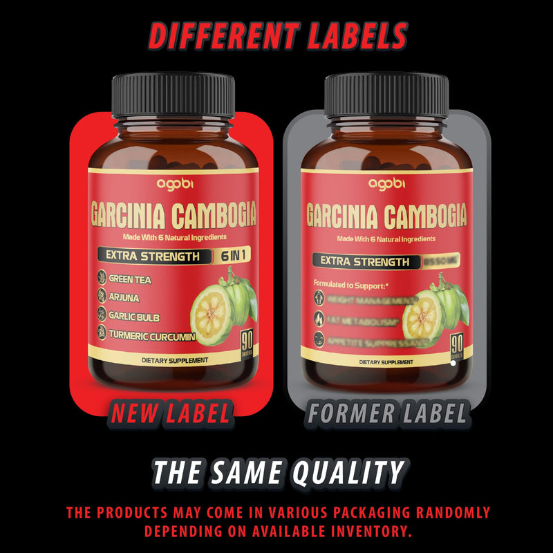 [Australia] - Pure Garcinia Cambogia Capsules - 6in1 with Green Tea, Arjuna, Garlic Bulb, Turmeric & Black Pepper - 90 Counts 