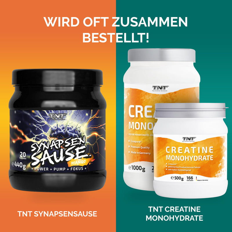 [Australia] - TNT Synapsensause "Cherry" (440g) • Pre-Workout Booster • Fitness & Bodybuilding Booster • Training Booster with L-Citrulline, Caffeine & Guarana • High Quality, Laboratory Tested, Made in Germany Cherry 20 portions (pack of 1) 