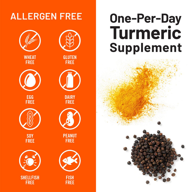 [Australia] - NatureWise Turmeric Curcumin 500mg with Black Pepper Softgels - Extra Strength, Enhanced Absorption - 95% Curcuminoids & BioPerine for Immune Support - Gluten-Free, Non-GMO - 30 Count[1-Month Supply] 30 Count (Pack of 1) 