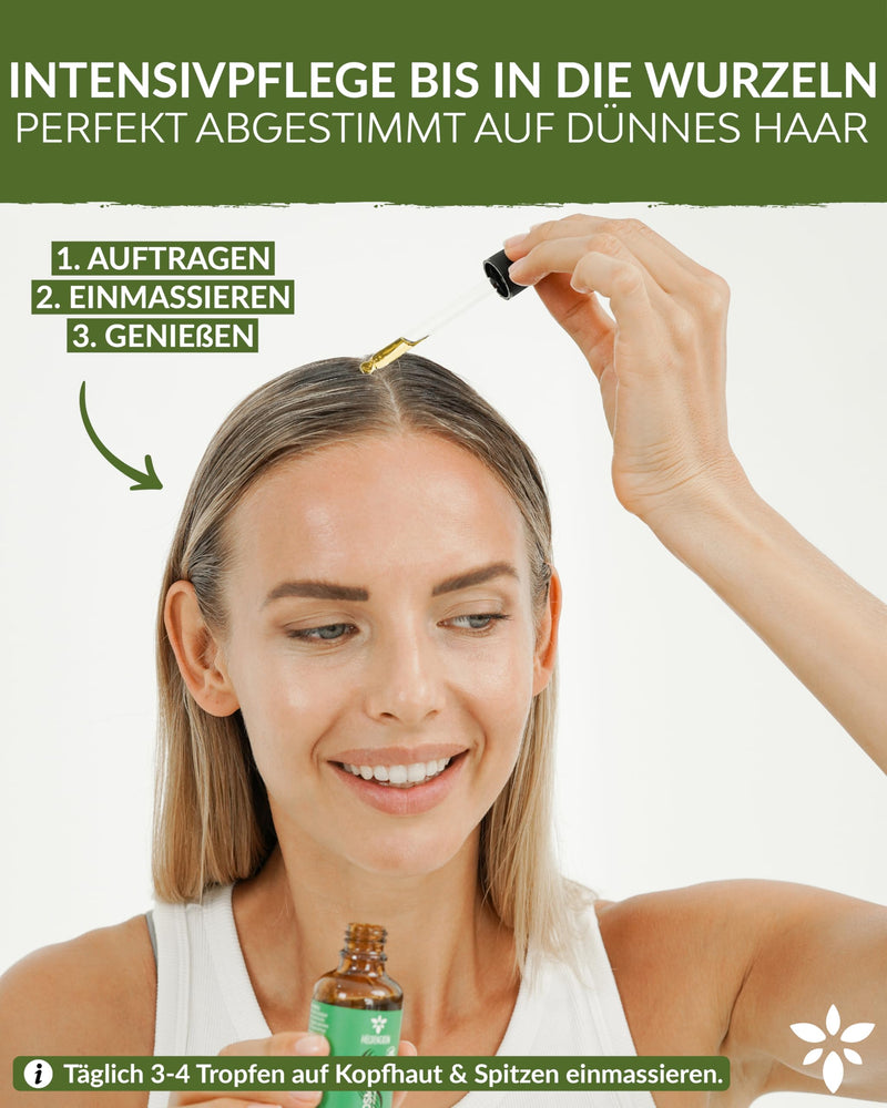 [Australia] - Heldengrün® ORGANIC Rosemary+ Hair Oil [HIGH DOSE] Natural hair booster - hair oil with real organic jojoba & rosemary oil - rosemary oil hair - essential oil mixture 50 ml (pack of 1) Rosemary+ 