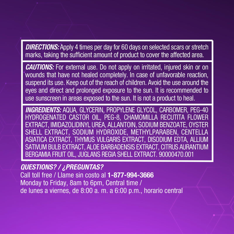 [Australia] - Cicatricure Advanced Scar Gel for Face & Body - Proven Results in 2 Weeks, Scar Treatment for Surgical Scars, Stretch Marks, Scars of Burns and Injuries, Acne Scar Treatment, 1 oz (28 g) Face & Body Scar Gel, 1oz 