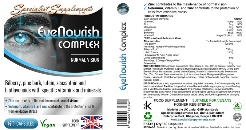 EyeNourish Complex, 60 Capsules