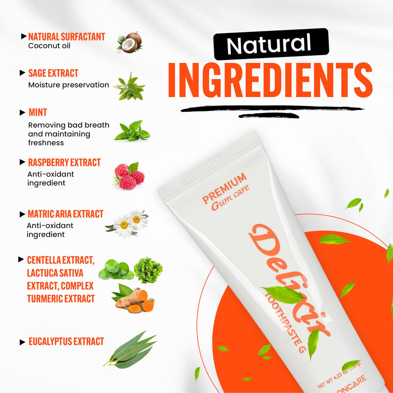 [Australia] - G. Total Gum Care for Bleeding Gums. Rapid Relief Sensitive Teeth. SLS Free Natural Ingredients. Made by Dentists. 