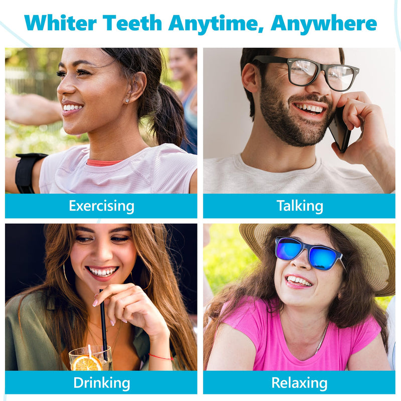 [Australia] - Advanced Teeth Whitening Strips – Pack of 10 (5 Treatments) - 5 Shades Brighter in 5 Days - Mint Flavored with Enamel Safe Comfort Fit Technology - Teeth Whitening Kit for Sensitive Teeth 10 Count (Pack of 1) 