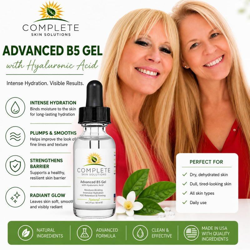 Advanced B5 Gel with Hyaluronic Acid 2 oz