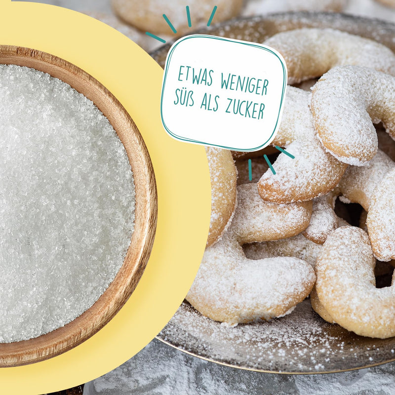 [Australia] - BORCHERS Vanillin Erythritol, alternative to vanilla sugar 350g, based on erythritol, less sweet, calorie-free & sugar-free, sugar substitute, sweetener, sugar alternative, XL value pack 350g (pack of 1) 