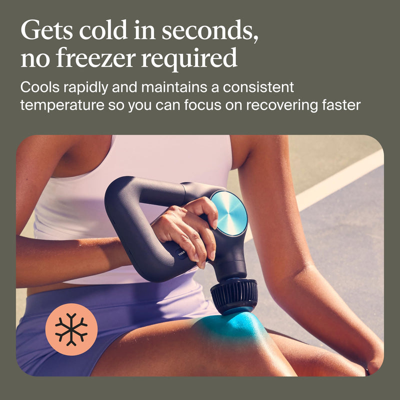 [Australia] - Theragun Cold Attachment for PRO Plus Deep Tissue Massage Gun, Features 3 Cold Therapy Temperature Levels for Custom Pain Relief, Inflammation and Swelling Treatment (Only Compatible with Pro Plus) PRO Plus Cold Attachment 