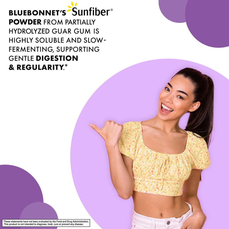 [Australia] - BlueBonnet Nutrition Sunfiber ‚Äì 6 g of Plant Based Prebiotic Soluble Fiber ‚Äì Supports Digestive Health* - Instant Dissolve ‚Äì Non-GMO, Vegan, Kosher, Low-FODMAP ‚Äì Unflavored, 7.4 OZ, 30 Servings 
