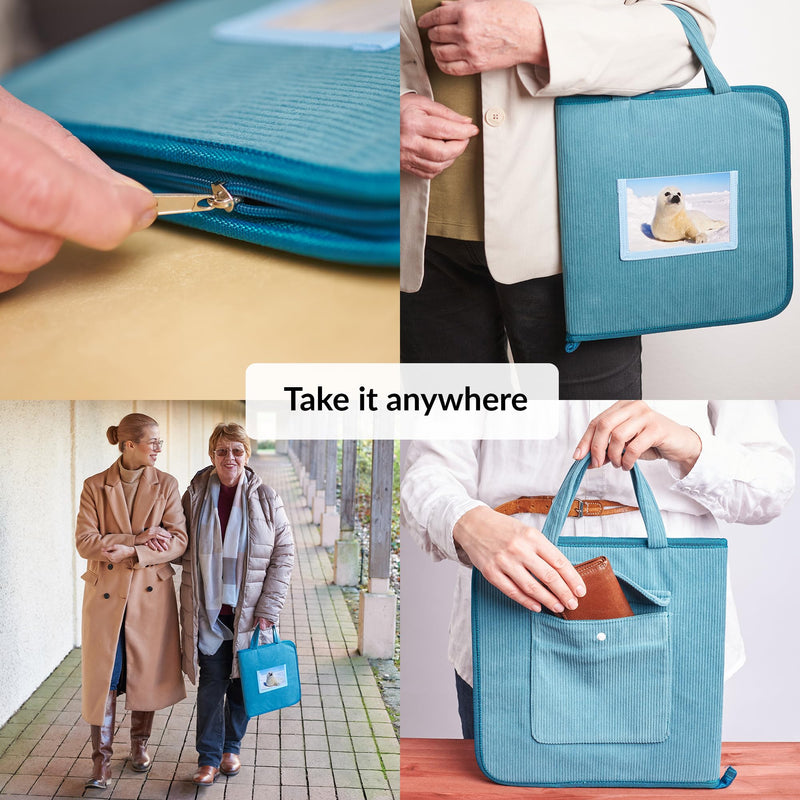 [Australia] - ODOXIA nest pillow for dementia sufferers | Dementia employment hands | Dementia toys for adults with Alzheimer's | Dementia nesting blanket, employment for seniors, dementia muff games for seniors (Pages) 