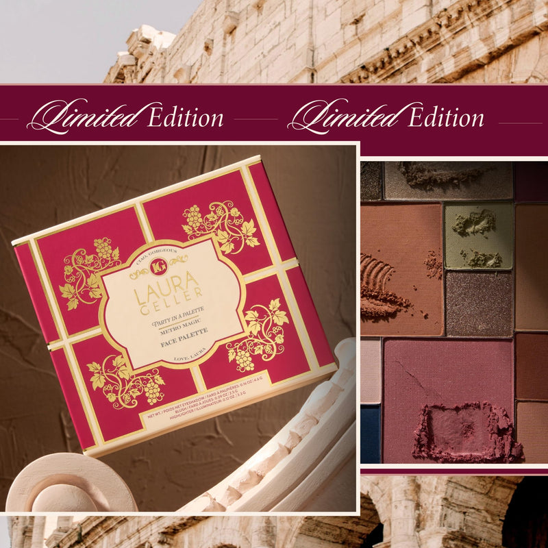 [Australia] - LAURA GELLER NEW YORK Annual Party in a Palette Full Face Palette Set (01 Ready to Jetset!) 01 Ready to Jetset! 