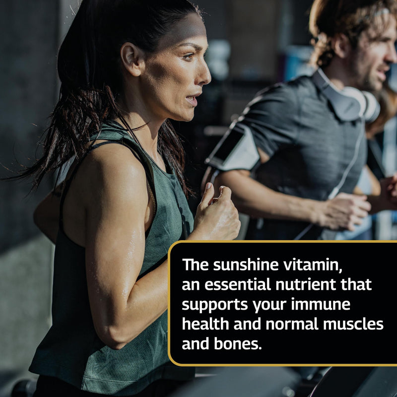 Healthspan Elite Vitamin D3 1,000iu | 120 Tablets | All Blacks Official Partner | Support Immune, Muscle & Bone Health | Informed-Sport Accredited | Vegetarian 1000iu Tablets