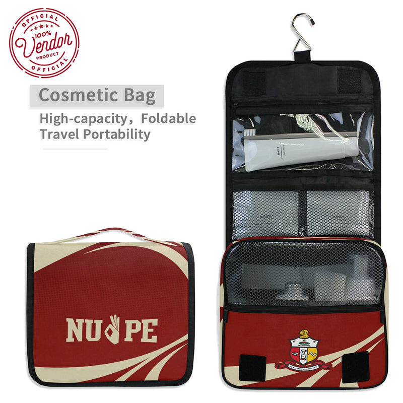 BBGreek Kappa Alpha Psi Fraternity Paraphernalia - Hanging Toiletry Bag hanging-noodle