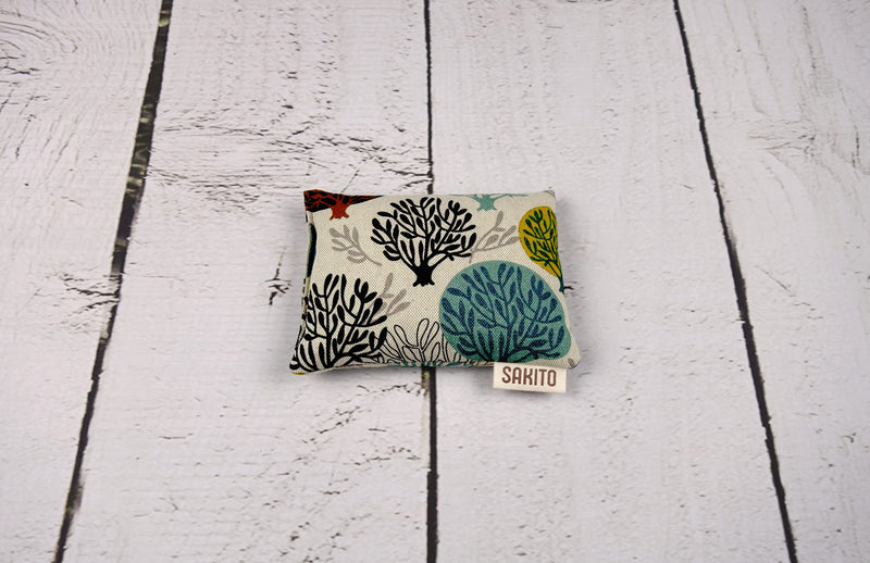 [Australia] - 2(pcs) grain pillow microwave (14x10 cm) - heat pillow microwave - microwave-safe heat pillow for children - grain pillow small - grain pillow neck - heat-cold therapy - wheat and lavender trees 