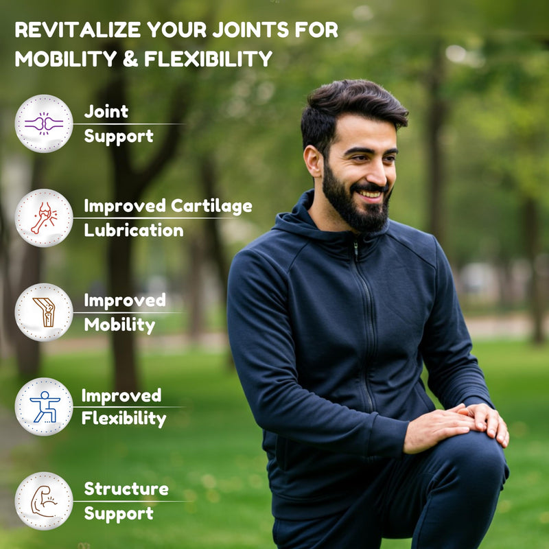 SHIFAA NUTRITION Halal Joint Support Supplement w/Glucosamine Chondroitin MSM | 2820mg 30 Servings | Non-GMO 90 Count (Pack of 1)