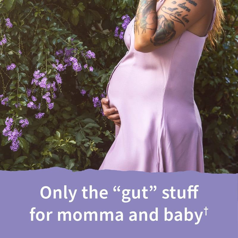 Garden of Life Organics Prental Multi Gummies, 120ct & Dr. Formulated Once Daily Prenatal Probiotics, 30ct