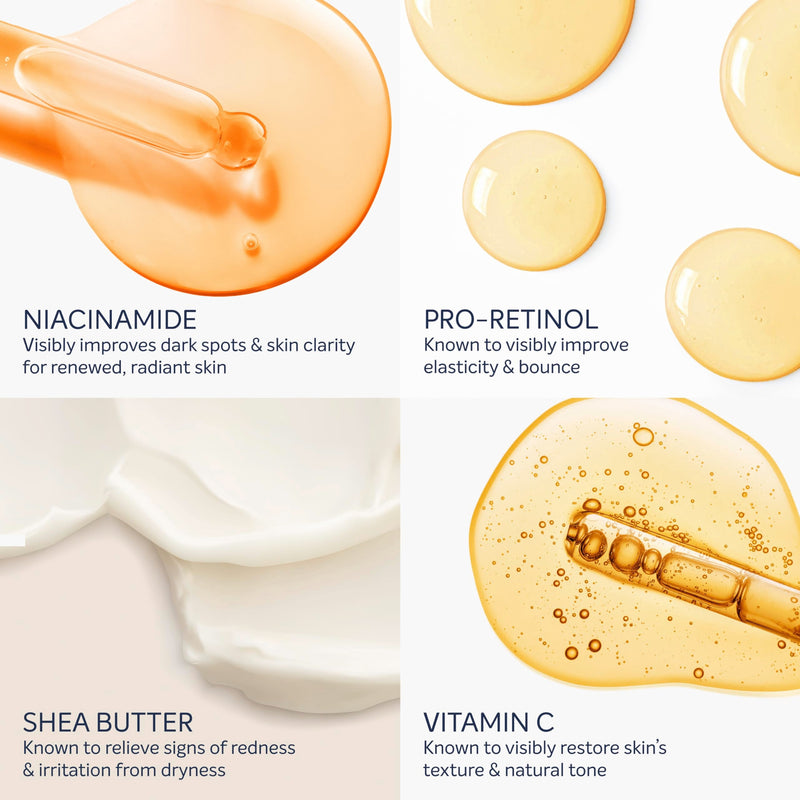 Dove Body Cream Serum Niacinamide + Even Tone for Dark Spots 8oz | Hydrating Lotion for Uneven Tone, with Vitamin C, Pro-Retinol and Shea Butter, Lightweight formula
