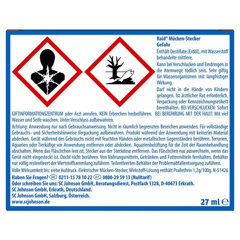 [Australia] - Autan and Raid Anti Mosquito Travel Pack, ideal for protection against mosquitoes when traveling, pack of 3 (1x 100ml, 1x 25ml, 1x 27ml) New version 