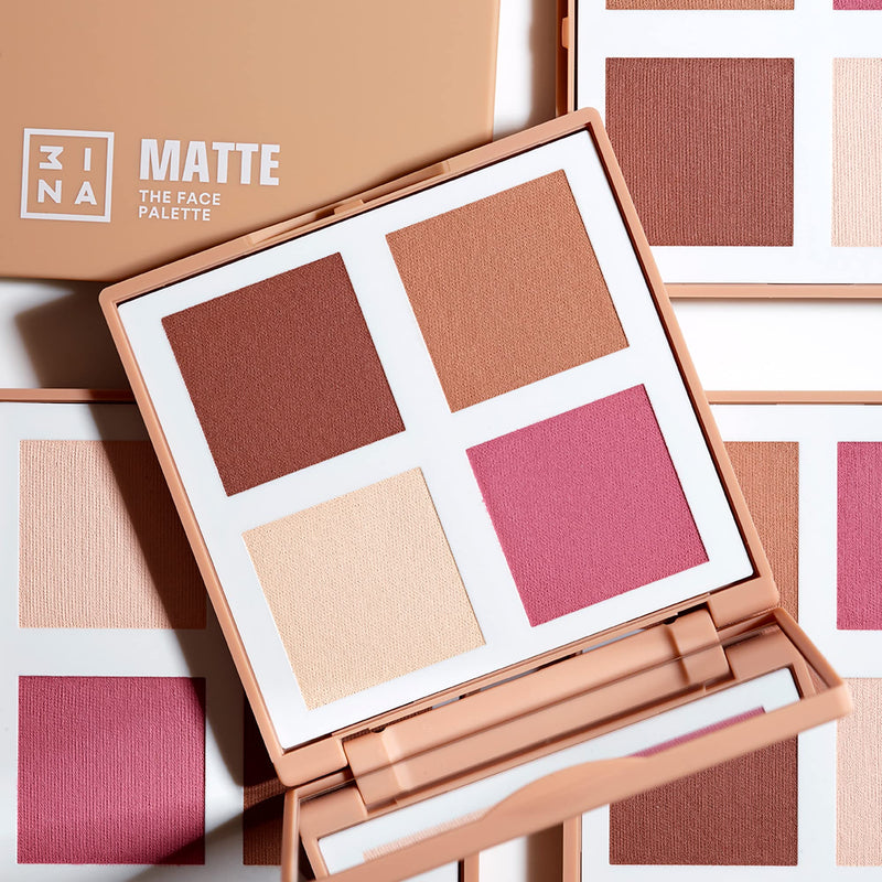 [Australia] - 3Ina The Matte Face Palette Palette Women 0.35 oz 