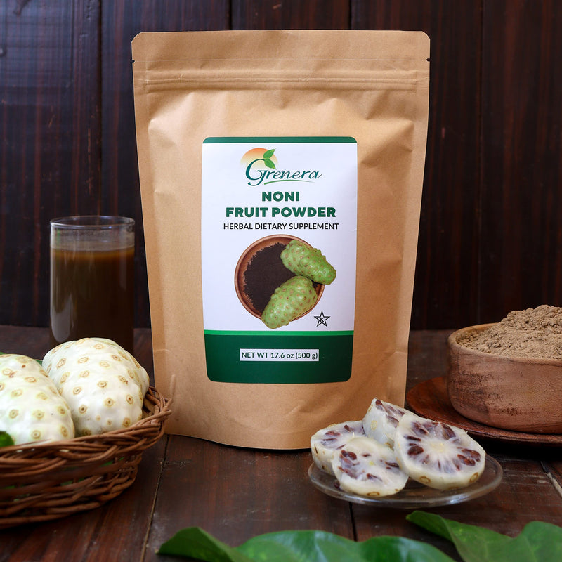 [Australia] - Grenera Organic Noni Fruit Powder, 1 lb (454 g) ‚Äì Organic, Non ‚Äì GMO, Gluten Free 