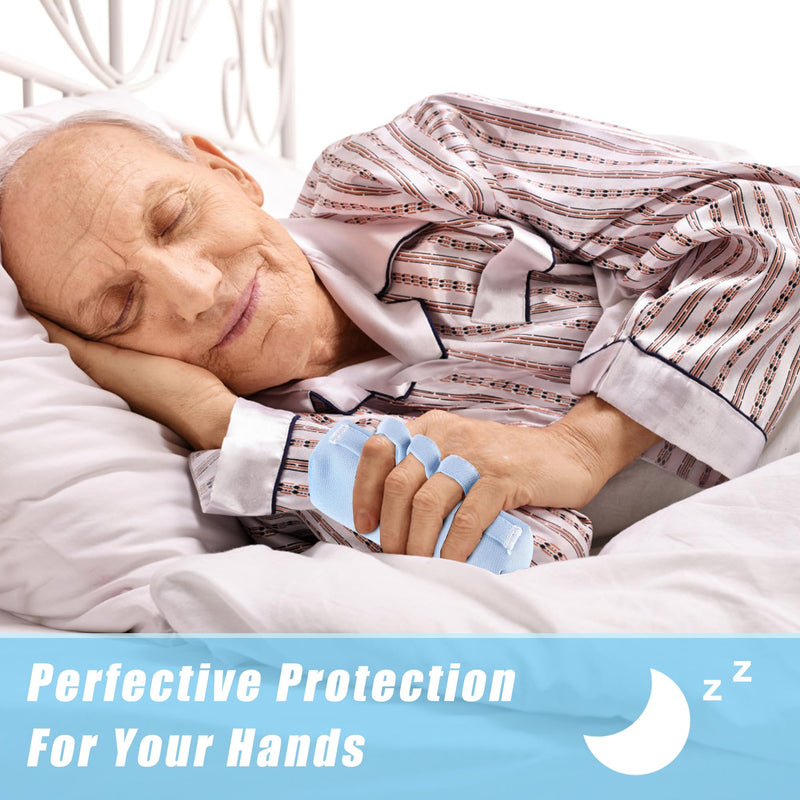 Palm Protector for Hand Contracture with Separators, Palm Grip Cushions for Finger Contracture Prevention for Stroke, Parkinson Dementia, Arthritis, Hand Grip Strengthener (1) 1 pcs