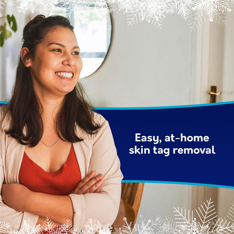 [Australia] - Compound W Nitrofreeze Skin Tag Remover, Skin Tag Removal Kit with 1 Skin Tag Remover Pen, 4 Replacement Tips, and 6 SkinShields, 5 Treatments 