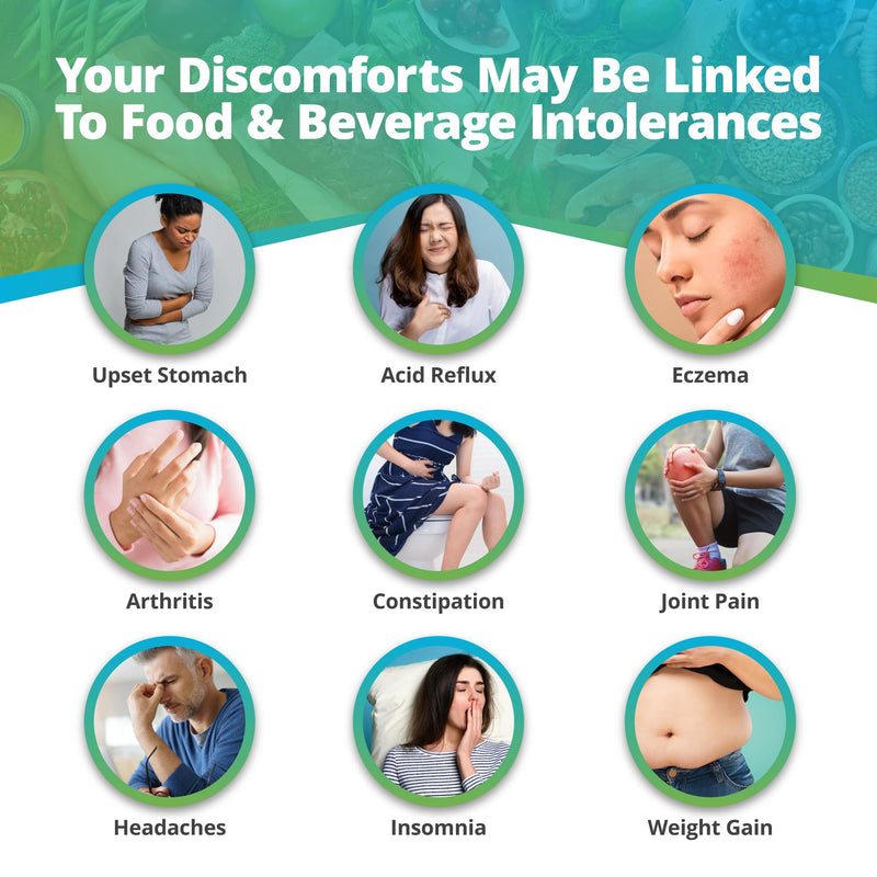 [Australia] - 5Strands Food & Beverage Intolerance Test for Adults & Kids, 868 Items Tested, Gluten & Lactose, at-Home Sensitivity Testing, Hair Analysis, Gut Health Test, Results in 4 Days Comprehensive 