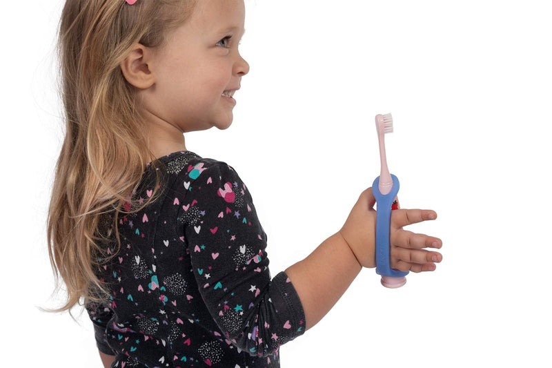 [Australia] - Silicone Adaptive Aid Universal Cuff for Limited Hand Mobility, Cerebral Palsy, Stroke, Pediatric Therapy, Eating Utensil Holder, Self Feeding Silverware (Infant to Child - 5 Pack) Infant to Child 5 Count (Pack of 1) 