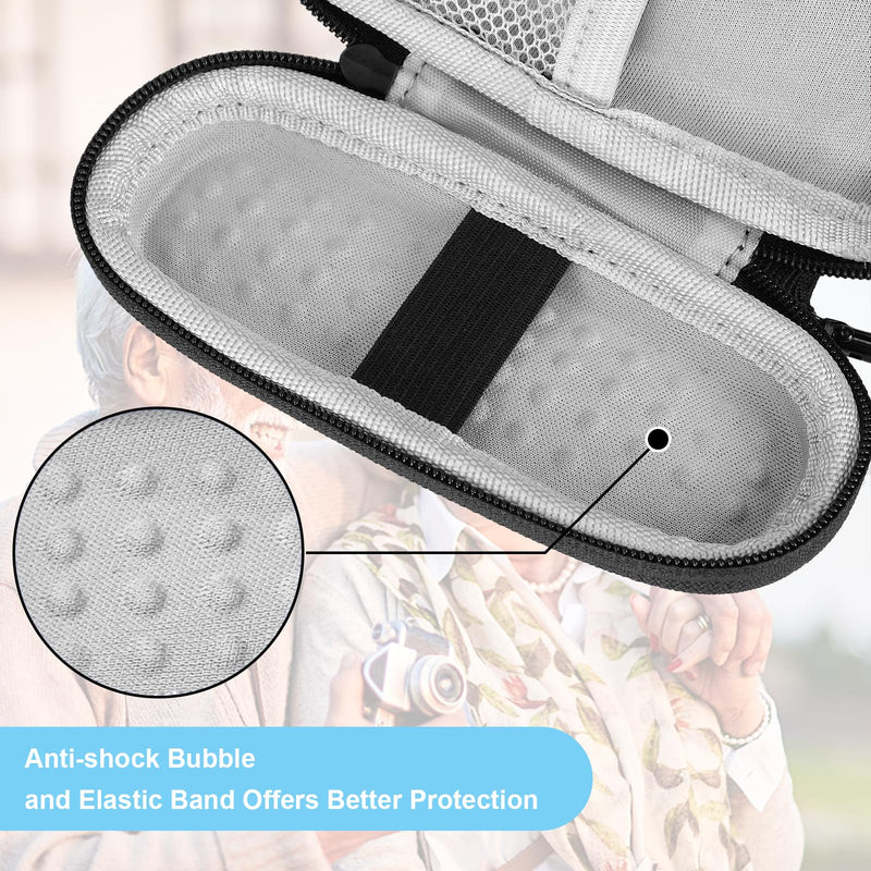 [Australia] - Case for AliveCor Kardia Mobile Heart Monitor, Hard Shell Case for Kardiamobile 6L and Kardia Mobile EKG Device with Pill Box, Heart Monitor EKG Travel Carrying Case 