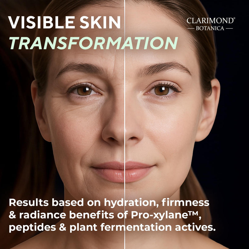 Anti Aging Face Serum w/Vitamin C & E - Collagen & Peptide Boosting with Pro-Xylane - Brightening, Hydration, Wrinkle Reduction, Firming, & Plumping - Fast Absorbing Facial Skin Care for Women & Men