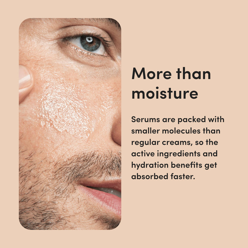 hims Everyday Moisturizer for Men, Hyaluronic Acid, 1 Fl Oz | Lightweight, Hydrating Men's Face Moisturizer with Hyaluronic Acid and Shea Butter, Paraben-Free, Includes Vitamin C Serum