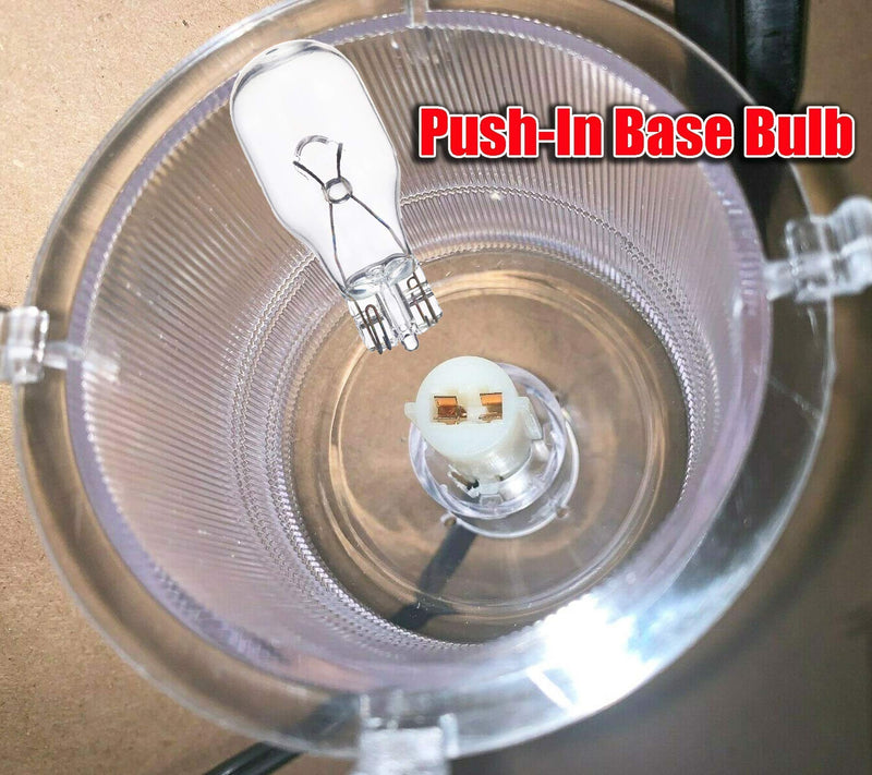 [Australia] - Landscape Low Voltage - 12 Volt 11W - T5 Wedge Bulbs - Compatible with Malibu Lights - Garden - Deck Light Bulbs - Yard Bulbs - 10 Pack (Clear) Clear 