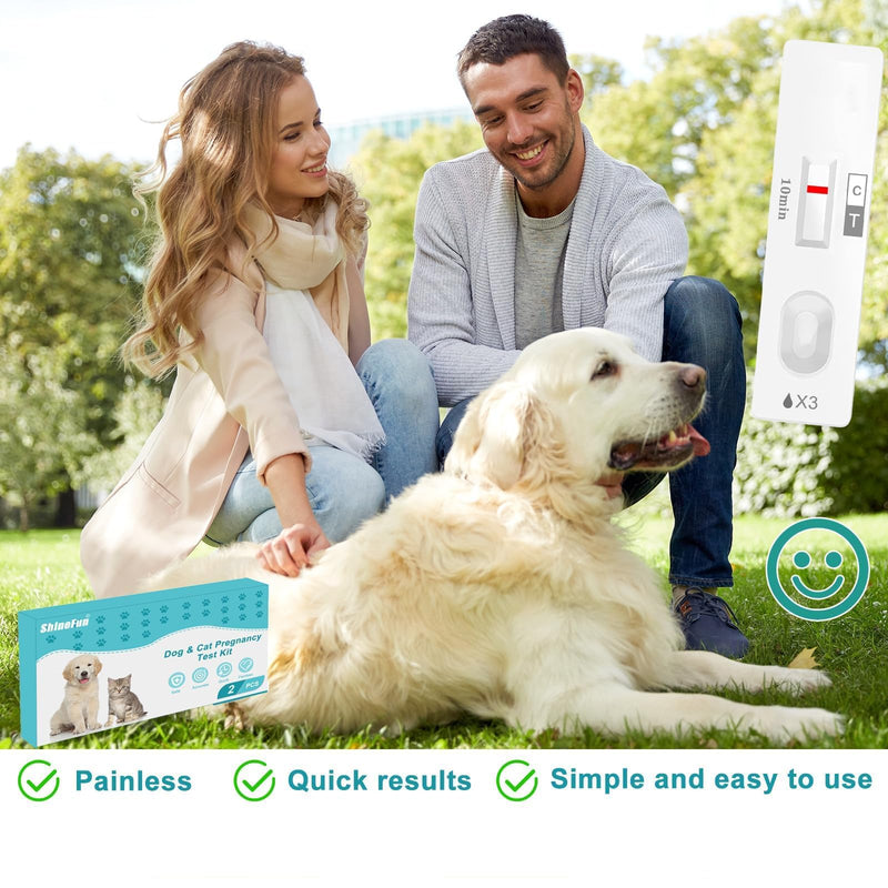 Dog & Cat Pregnancy Test Kit at Home,Dog Urine Test - Urine-Based, 98.8% Accurate, 10-Minute Results, Painless(1 PCS) 1 pcs
