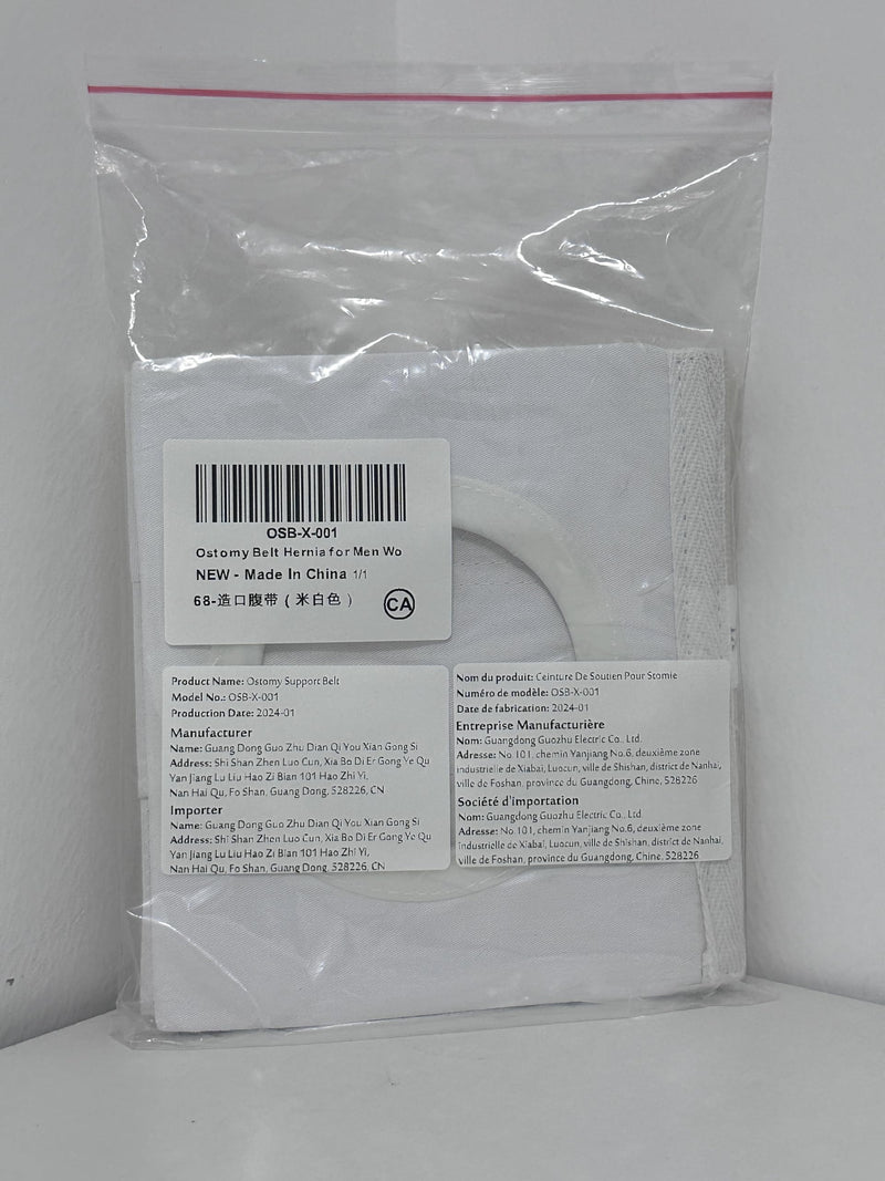 [Australia] - Mybow Ostomy Belt Hernia for Men Women, Urostomy Belt Ostomy Wrap, Stoma Protector, Ileostomy Support Belt, Colostomy Post Operative Abdominal Binder, Hernia Wrap Belt (XL 40-43) X-Large (Pack of 1) 