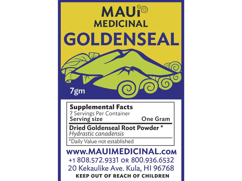 [Australia] - Goldenseal Root Powder 7gm = 1/4 oz. **USA grown & packaged** 0.25 Ounce (Pack of 1) 