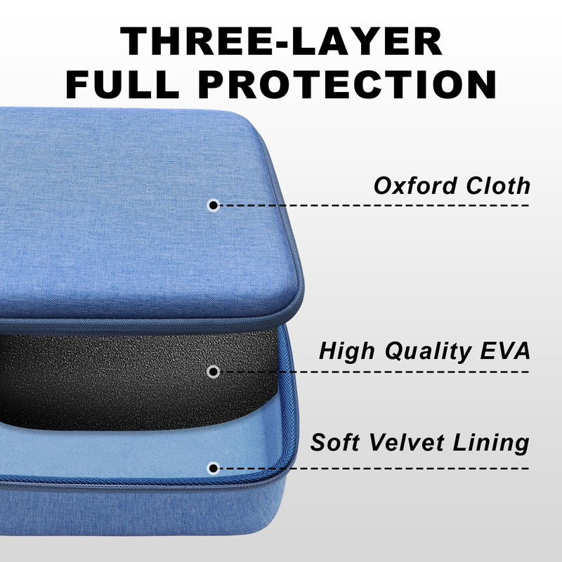 Case for TheraGun Relief Handheld Percussion Massage Gun, Blue | Travel Carrying Protective Storage Massage Bag (Case Only)