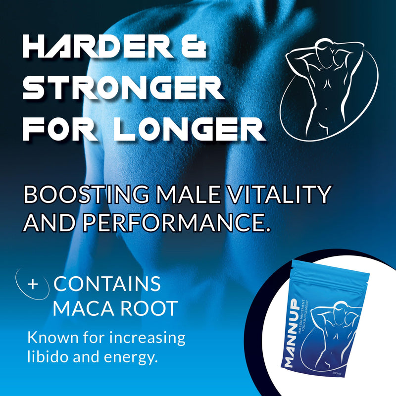 Blue Tablets for Men/Stronger/Longer / 100% Natural and Herbal Ingredients