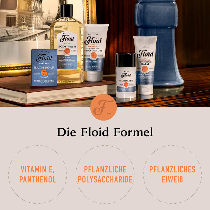 [Australia] - Floïd The Genuine Aftershave Lotion (400 ml), after shave balm with refreshing menthol, balancing and regenerating after shave 