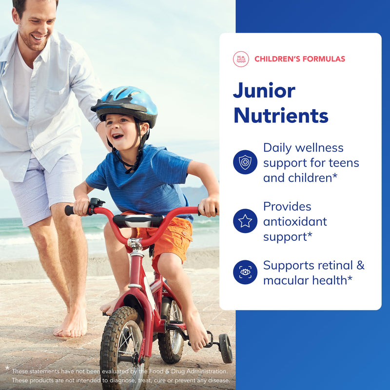 Pure Encapsulations Junior Nutrients, 120 Capsules | Kids and Teens Multivitamin, Without Iron, with Calcium, Vitamin D3 and Vitamin C, Non-GMO and Vegetarian