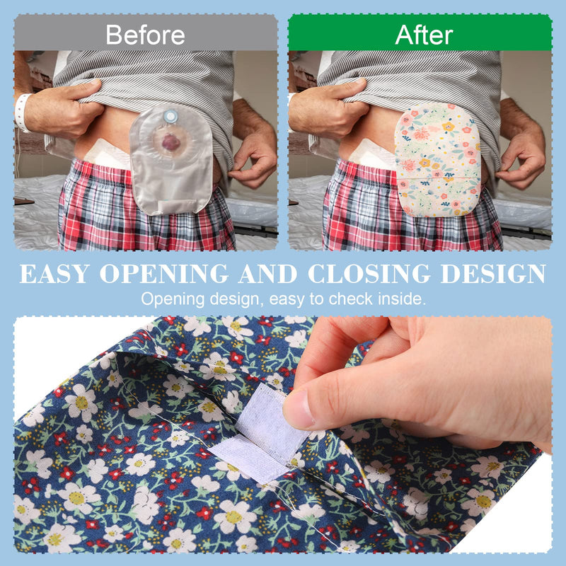 [Australia] - 8 Pieces Stretchy Bag Cover Washable Pouch Liner for Women Men Lightweight Pouch Cover Protective Bags with Round Opening Care Protector Shower Wraps Cover Odor Reducing 