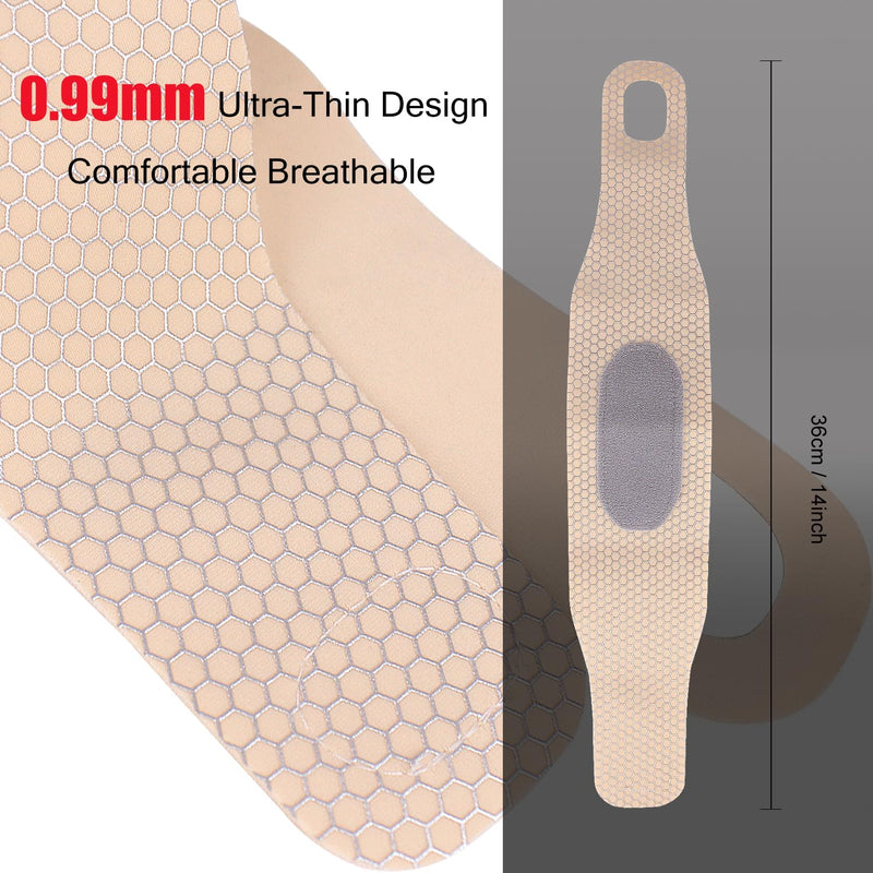[Australia] - 2 Pcs Ultra-Thin Wrist Brace Support for Carpal Tunnel, Pain Relief, Arthritis, Tendonitis, Elastic Wrist Wraps Right and Left Hands - Compression and Support for Fitness Enthusiasts (Skin Tone) Skin Tone 