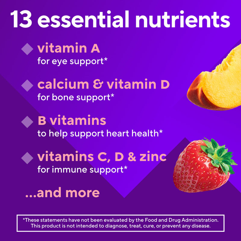 [Australia] - Vitafusion Women's 50+ Daily Multivitamin, Gummy Vitamins, 120 Ct 