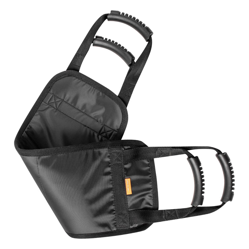 [Australia] - HIDROLIGHT - Padded Bed Transfer Lifting Belt - Safe and Comfortable Gait Belts for Seniors - Elderly Assistance Products, Medical Supplies, Health Care Products, Emergency Supplies - Black, One Size 