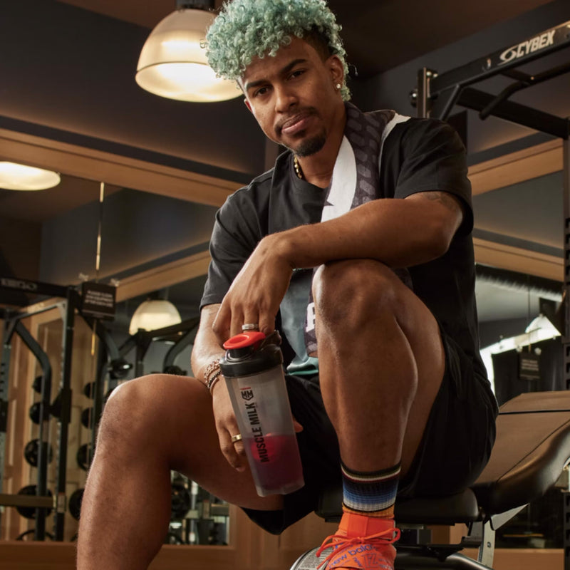 [Australia] - Muscle Milk Transparent Shaker Bottle (12 Pack) 