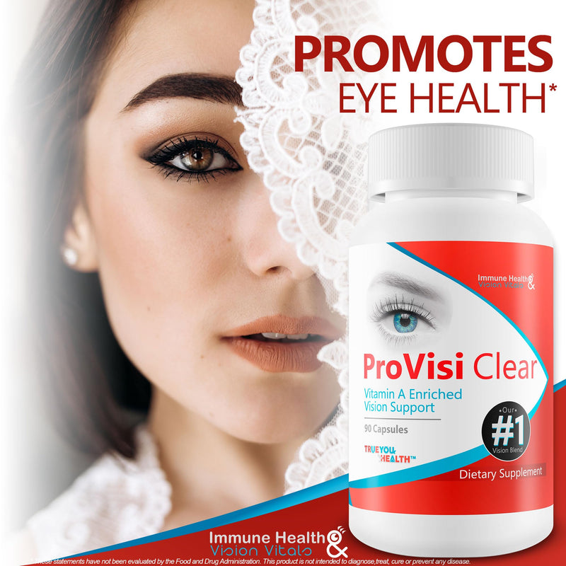 [Australia] - Pro VisiClear for Eyes - Vitamin A Enriched Vision Support - Vitamin Based Support to Support Vision Naturally - Natural Antioxidant Pro Visi Clear Pill Enhanced with Premium Ingredients 