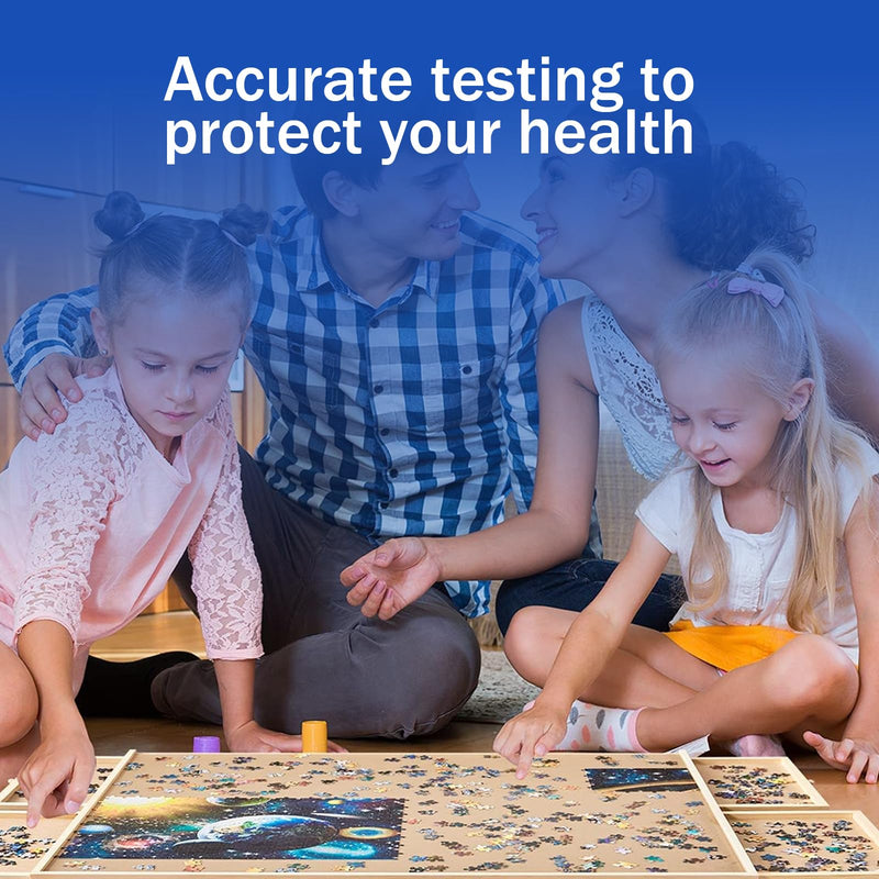Epstein Barr (EBV) At-Home Test Kit ， Detects IgG Response to VCA & EBNA ，15-Minute Rapid Result,Highly Accurate & Easy to Read Home Testing Kit