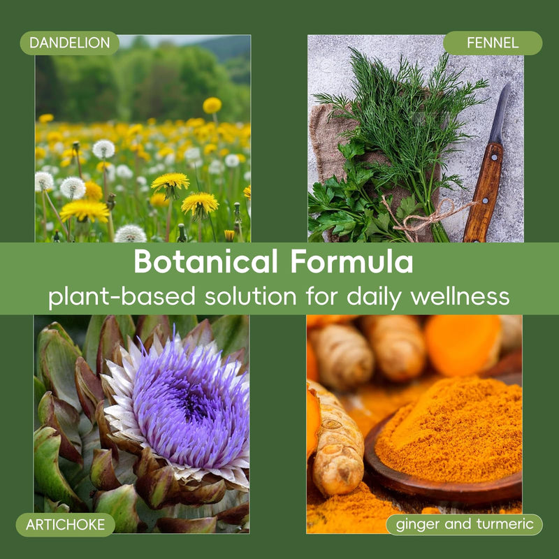 [Australia] - Unpuff Patches, with Dandelion, Fennel, Artichoke, Ginger & Turmeric, 2 Pack, 60 Patches (2pc) 